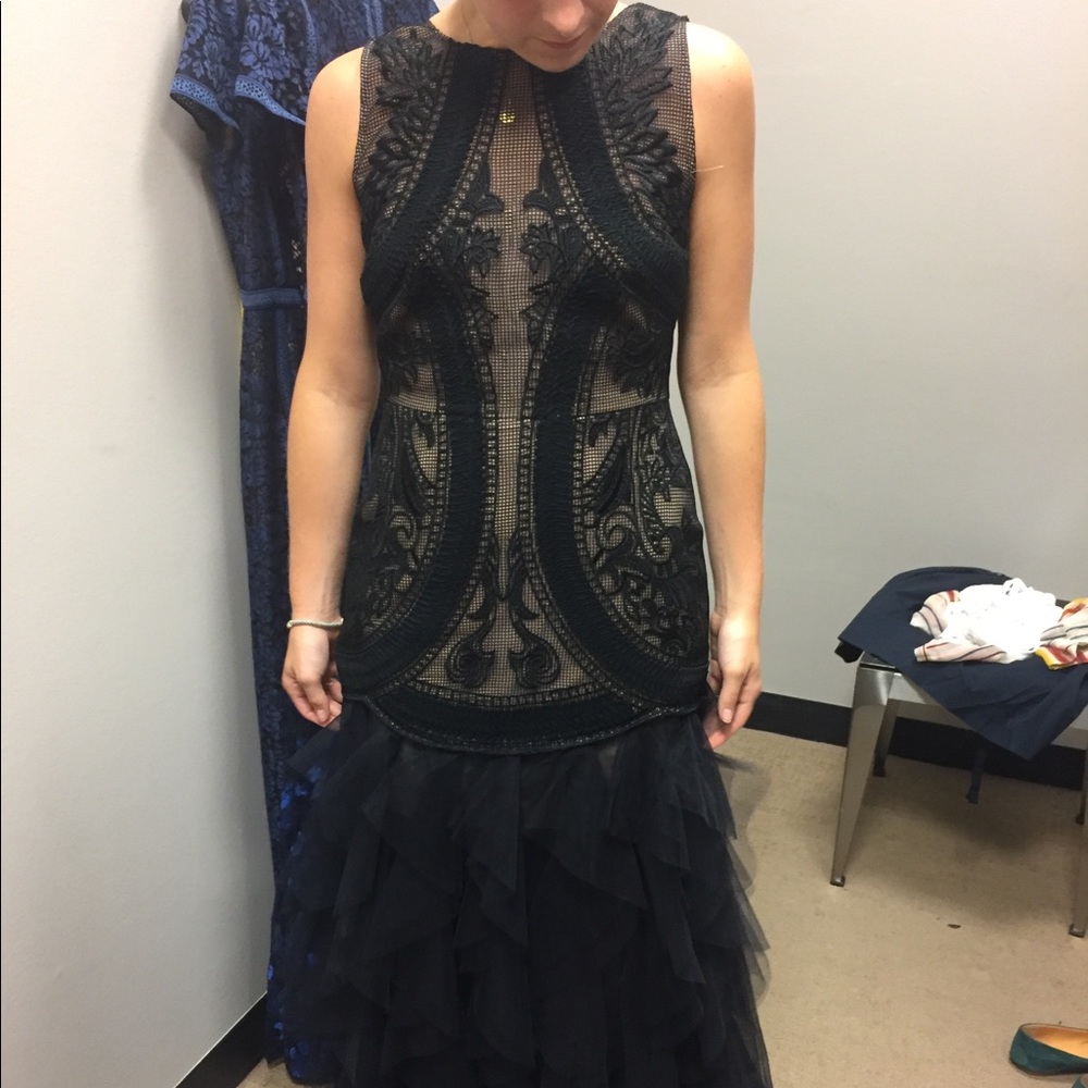 BCBG Black Gown - Worn Once, Pristine Condition